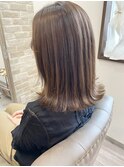 ブルーベージュカラー☆