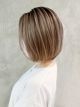 アイティー バイ アルバム 浦和店(IT by ALBUM) シャドールーツ_オリーブカラーハイライトカラー_ba305781