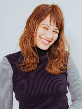 ココカラー アンド カット 茶屋町店(CoCo Color&Cut) アシメ×外ハネロング【岡山】【倉敷】【茶屋町】