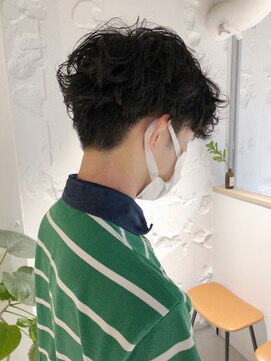 メルト 吉祥寺(melt) 《長谷川》ソフトスパイラルパーマソフト刈り上げマッシュ