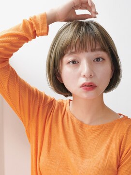 クラン(CLAN) シースルーバング×ミニボブ