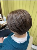 白髪ぼかしハイライト