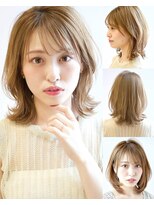 アフロート ルヴア(AFLOAT RUVUA)&nbsp;30／40／50代人気★顔まわりふわっと★くびれヘア【アフロート】