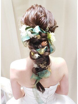 ブラウ ネイル パーティー(Blau Nail Party) プリンセスヘア