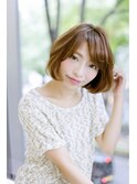 大人かわいいフェミニンボブ☆