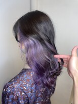 マティス 表参道(matiz)&nbsp;インナーカラー☆デザインカラー☆ラベンダー