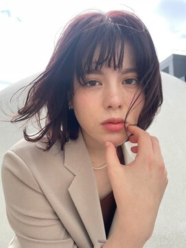 リュクスバトーバイトリコ 船橋南口店(Luxe BATEAU by tricot) レイヤーボブ/20代30代40代/小顔ボブ