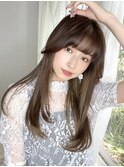愛されお顔まわりレイヤーへア