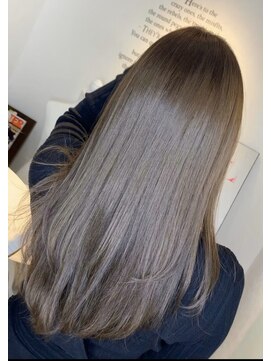 アンブルリュクス 中野(amble luxe) アッシュブラウン/イルミナカラー/髪質改善/TOKIO/中野