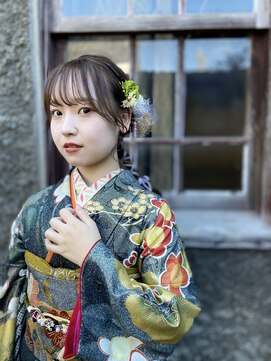 イコール ヘアー(equal hair) 成人式ヘアセット