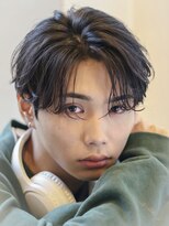 オーシャントーキョー サニー 原宿(OCEAN TOKYO Sunny)&nbsp;韓国マッシュニュアンスパーマセンターパートカルマパーマ