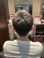 エヌドットバーバー ヒロオ(N.BARBER HIROO)&nbsp;2ブロ刈り上げショートスタイル