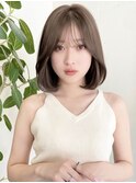 Cote 美髪/ダークアッシュ/セミディ/シアーカラー/韓国ボブ