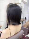 銀座　切りっぱなしボブ　ぱつっとボブ　外ハネボブ