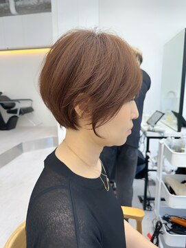 ビューナゴヤ 名駅(VIEW NAGOYA) デザインカラー/ウエットヘア/オリーブベージュニュアンスパーマ