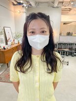 ヘアー アイス カンナ(HAIR ICI Canna)&nbsp;20代30代透明感暗髪アッシュラベンダーピンク秋色