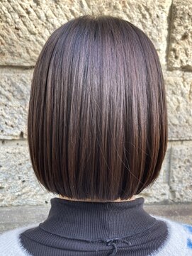 ボブ＃ミニボム＃酸性ストレート