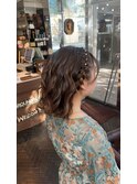 ショートヘアアレンジ