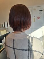 ローレン(LOREM)&nbsp;チェリーピンク/くすみ/小顔ボブヘア/愛されミディ/イメチェン