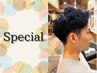 【6月平日限定】メンズカット＋ショートスパor眉カット 4950円