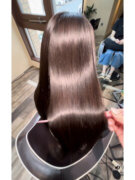 ハロバイシーン(Halo by seen.) 艶感アップピンクブラウン