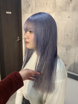 メゾン 心斎橋店(Maison) 色落ちがホワイトっぽくなるパープルカラー！？