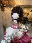 ふわふわシニヨン