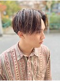 サーフカール/フェザーパーマ/ブルーブラック/稲毛駅/眉毛
