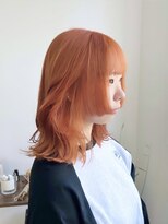 リル 溝の口(LiL)&nbsp;イメチェン/レッドブラウン/フルバング/似合わせカット/溝ノ口駅