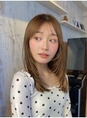 顔周りカット フェイスレイヤー 似合わせカット 小顔