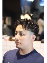 キングスマントーキョー 三鷹店(KINGSMAN TOKYO)&nbsp;センターパートパーマ