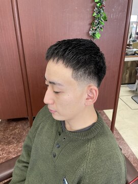 ヘアサロンナンバーワンクラブ上和田本店 スキンフェード×テクスチャークロップ