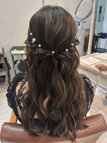 リコ バイ マリス(Liko by maris)&nbsp;結婚式お呼ばれヘア/ハーフアップアレンジ/参列ヘアセット