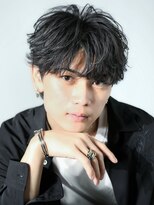 クロトヴィラ 天神大名(KUROT villa)&nbsp;黒髪フェザーショートコンマセンターパート