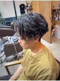 【山本智文】ルーズパーマセンターパート