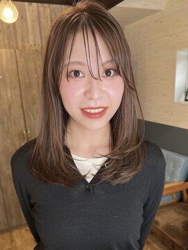 スカイ(SKY) 透明感カラー/髪質改善/縮毛矯正/韓国風レイヤーカット