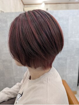 イル(iru) Pinkが可愛いバレイヤージュ/Miku