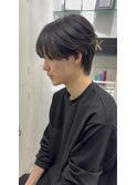 横顔がきれいに見えるナチュラルマッシュウルフ &nbsp;