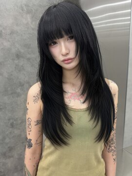 アイヴァン(AIVAN) ロングレイヤー・シャギーカット・レイヤーカット ll