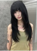 ロングレイヤー・シャギーカット・レイヤーカット ll