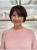 【長谷川】ボリューム改善ミセスショート