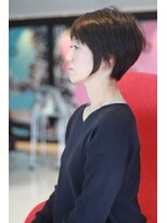 シンク ヘアーショップ(shink hair shop) アシンメトリーのショートボブ