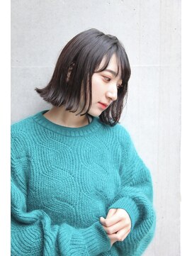 ココロ(COKORO) 黒髪ナチュラルボブ.