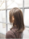 圧倒的外国人カラー　赤みゼロカラー　アッシュベージュ