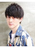 王道ショートマッシュスタイル ショートレイヤー ツーブロック