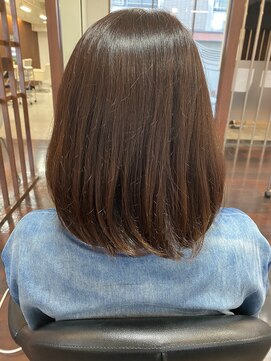 ビューティーヘアサロン アングル 八戸ノ里店(Beauty Hair Salon angle) 軽やかさボブスタイル