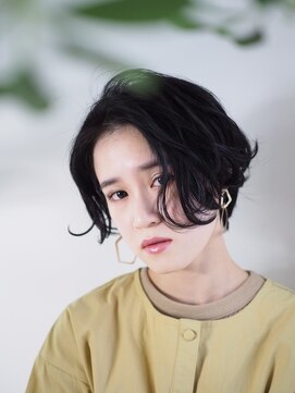 ナチュレル 武蔵新田店(NATUREL) 【NATUREL】黒髪くびれショート