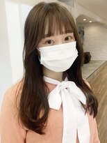 ノラキチジョウジ(NORA KICHIJOJI)&nbsp;#韓国ヘア#ウルフ#耳かけ#ミルクティーグレージュ#エギョモリ