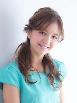 オーブ ヘアー ライブス 仙川店(AUBE HAIR RIVES) ハーフアップで色っぽさをプラス♪