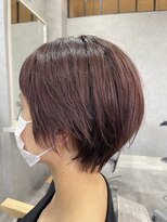 ムード カナザワ(mood kanazawa)&nbsp;ブルーバイオレット+スタイリッシュショート♪